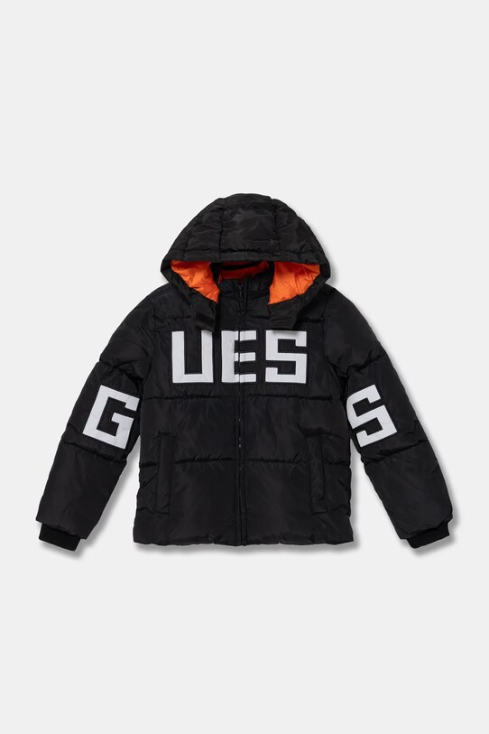 Дитяча куртка Guess з утепленням чорний N4BL04.WB240.9BYH