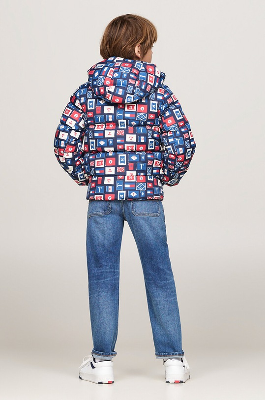 Dječja jakna Tommy Hilfiger KB0KB08341.9BYH.98.122 plava