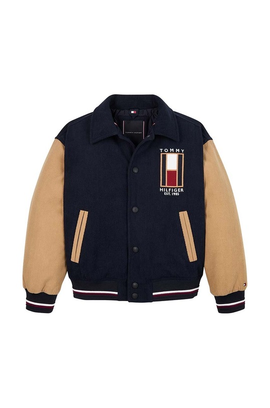 Dječja bomber jakna Tommy Hilfiger KB0KB09403.9BYH.128.176 bež AW24