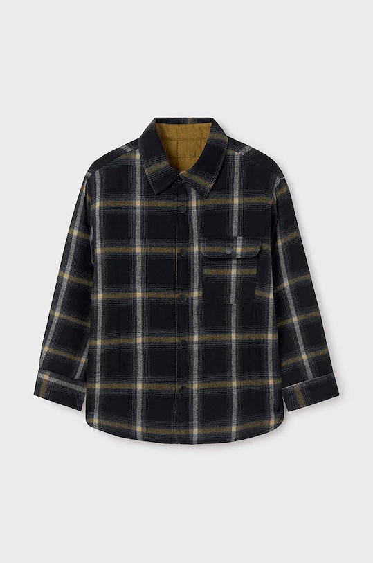 Mayoral kurtka dwustronna dziecięca bez kaptura szary 7107.7E.Junior