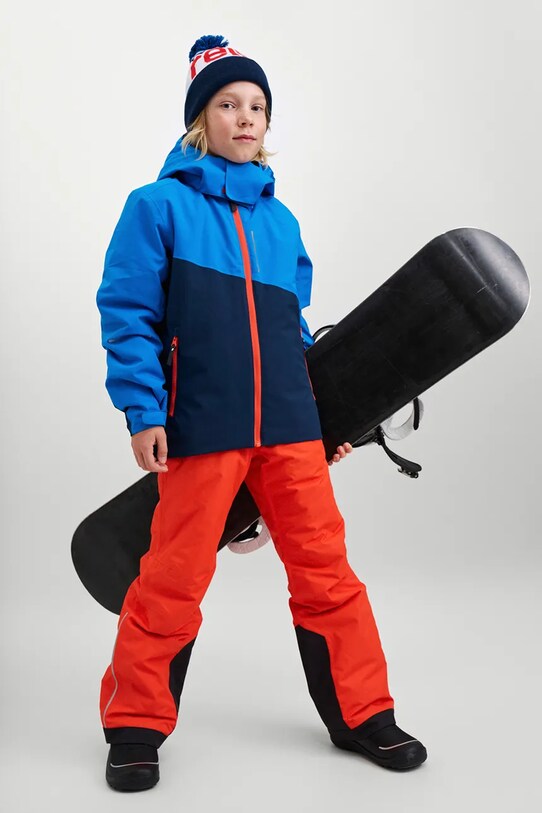 Детская куртка Reima Kaaranka с капюшоном голубой 5100354A.9BYH