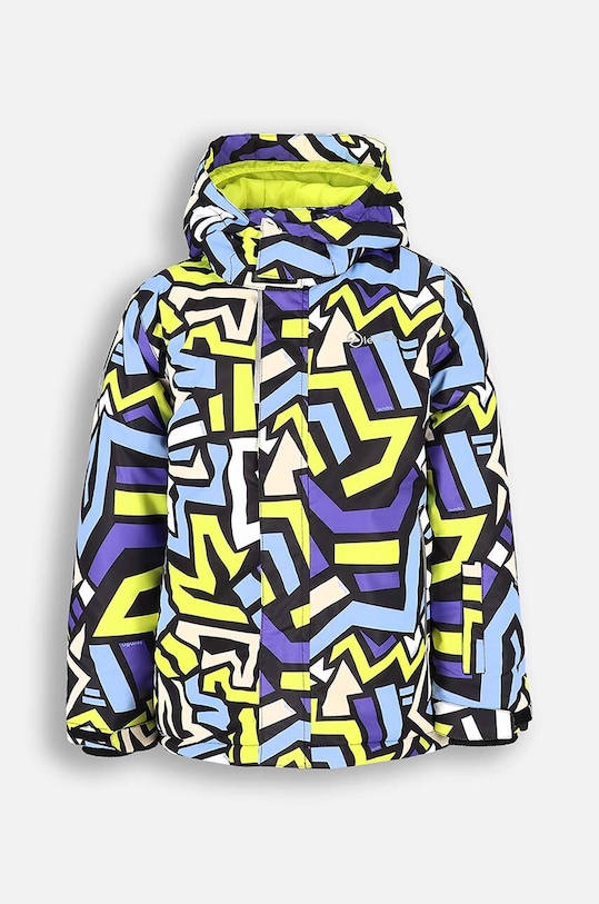Dječja skijaška jakna Lemon Explore s kapuljačom plava ZL4152107OSB