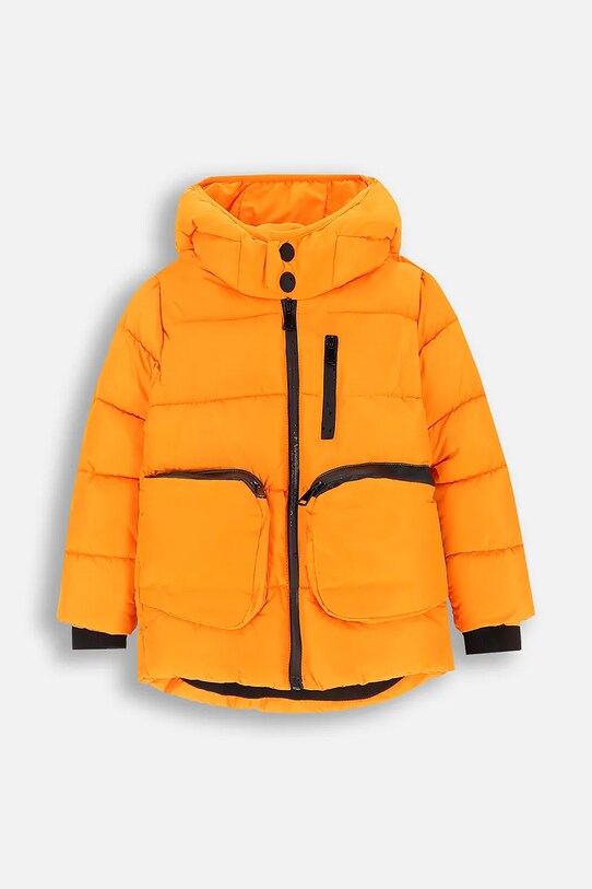 Детско яке Coccodrillo ZC4152103OBK оранжев AW24