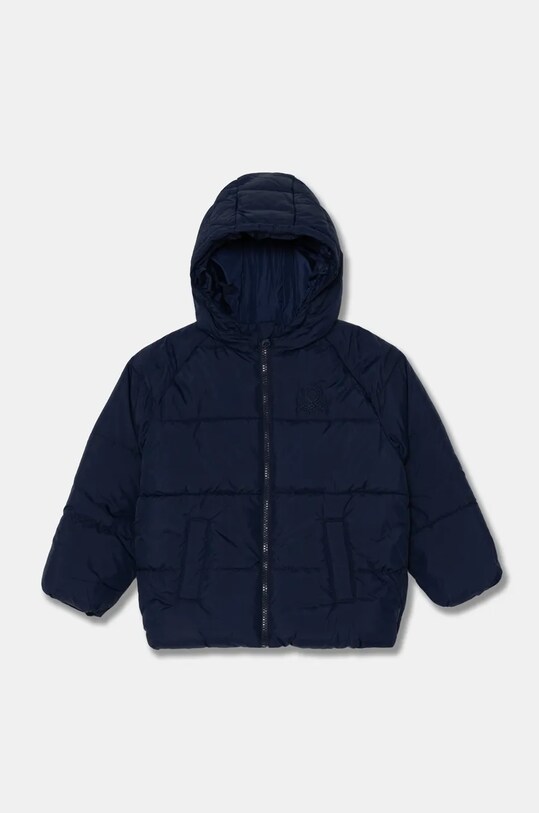 United Colors of Benetton geaca copii cu captuseala bleumarin 2WU0GN02W.P.Seasonal