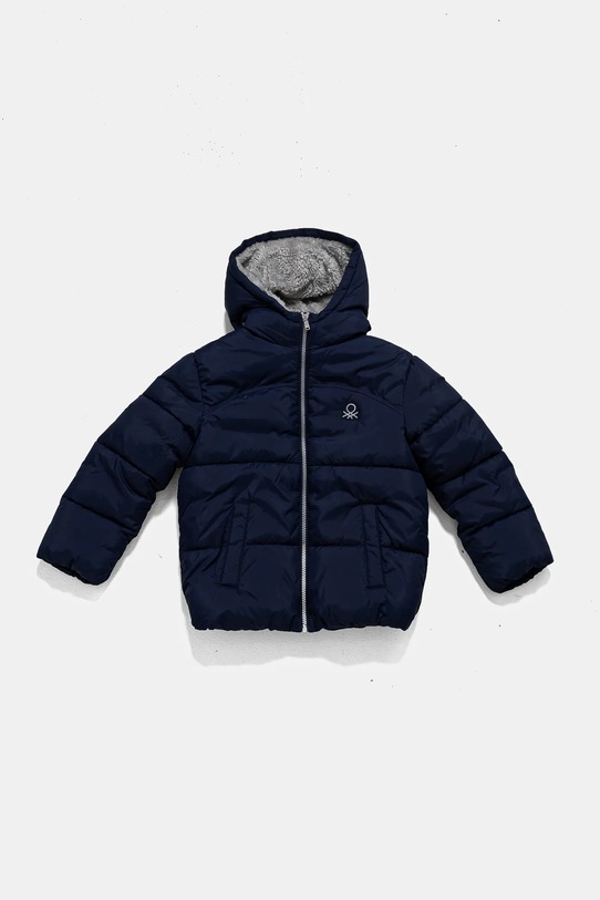 United Colors of Benetton geaca copii cu captuseala bleumarin 2WU0CN05I.G.Seasonal
