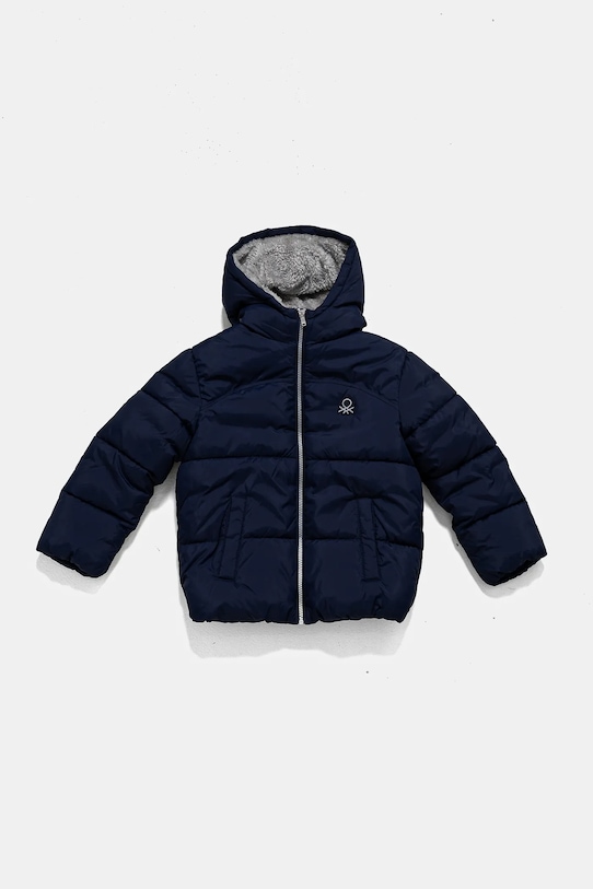 United Colors of Benetton geaca copii cu captuseala bleumarin 2WU0CN05I.G.Seasonal