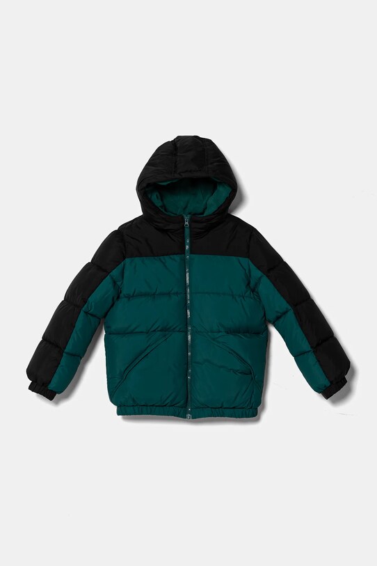 United Colors of Benetton geaca copii cu captuseala verde 2WU0CN05H.G.Seasonal