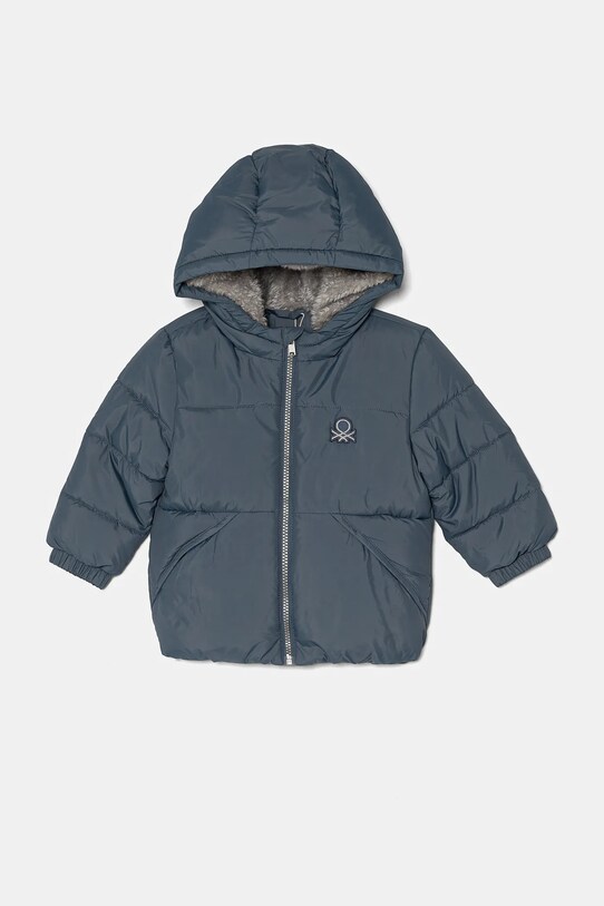 Детская куртка United Colors of Benetton с утеплением голубой 2WU0GN035.P.Seasonal