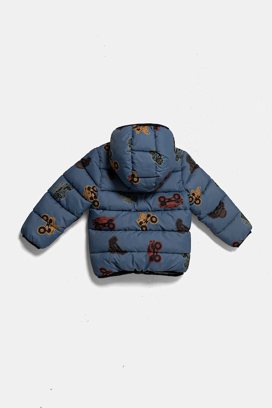 United Colors of Benetton geaca copii 23ANGN03E.P.Seasonal albastru AW24