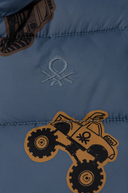 United Colors of Benetton geaca copii albastru 23ANGN03E.P.Seasonal