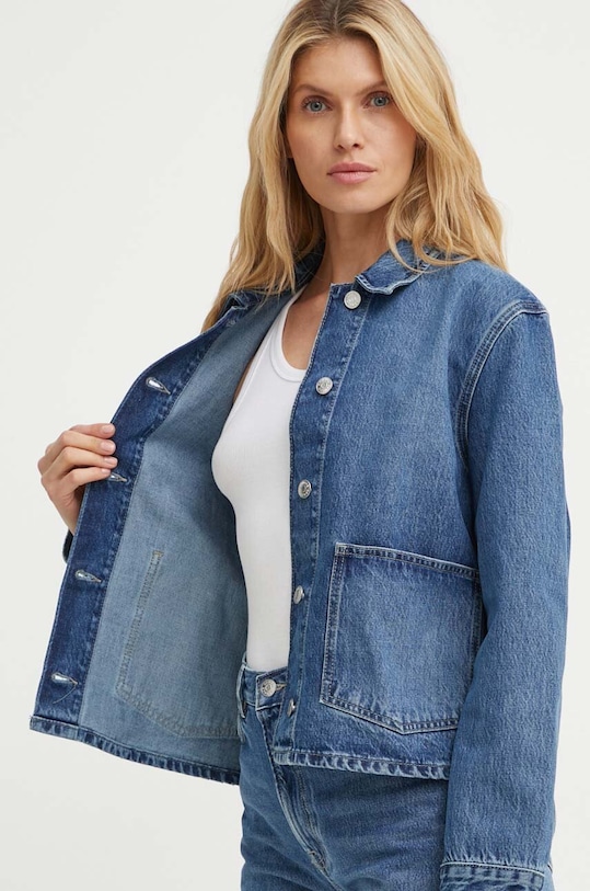 Samsoe Samsoe geacă din denim SANADINA F24100044