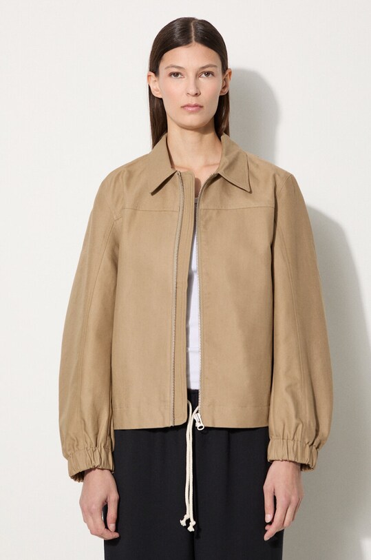 Samsoe Samsoe cotton jacket SAJOY other beige F24200073