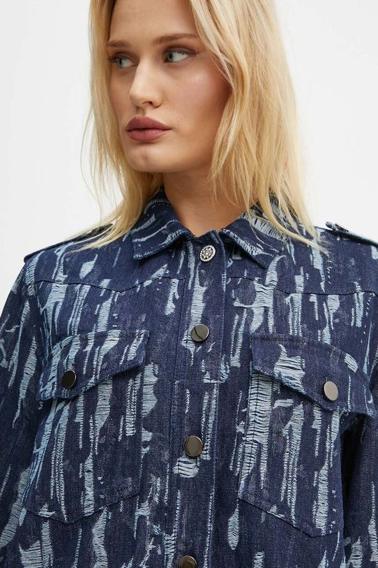Bruuns Bazaar geaca IxoraBBGingea jacket BBW4119 bleumarin