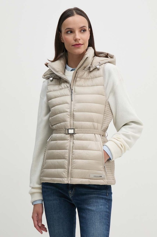Calvin Klein bezrękawnik pozostałe beżowy K20K207107