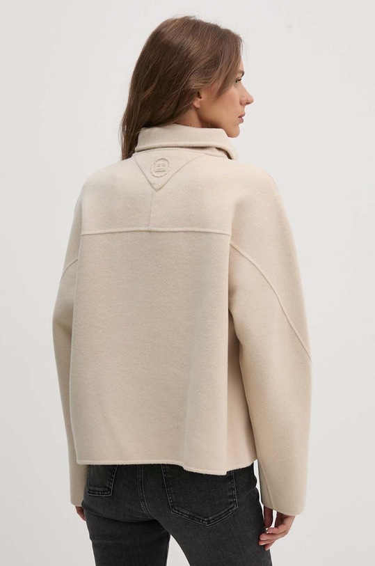 Oblečení Vlněná bunda Tommy Hilfiger WW0WW42138 béžová