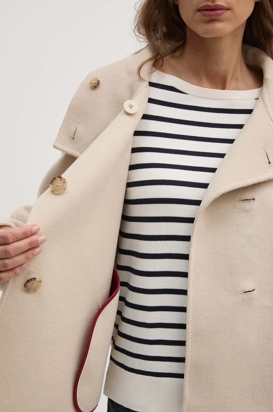 Vlněná bunda Tommy Hilfiger WW0WW42138