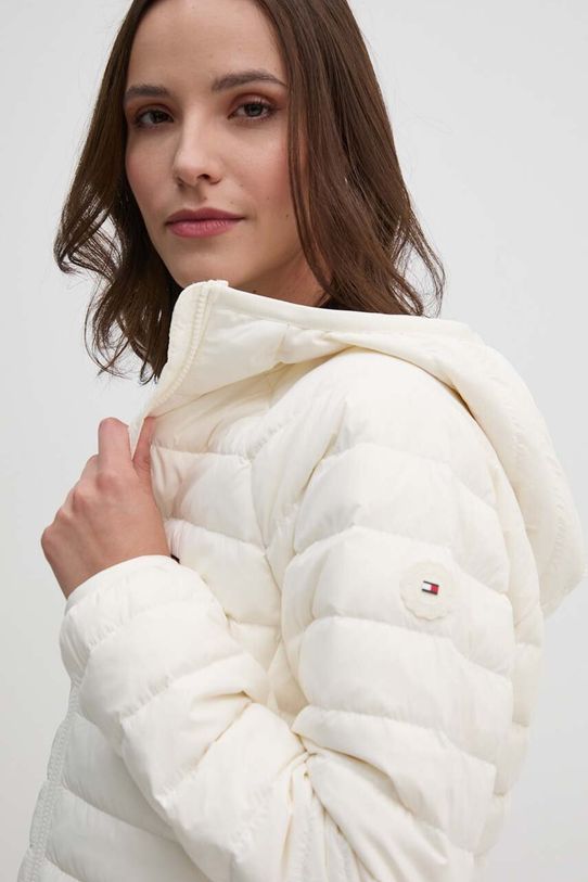 Пухова куртка Tommy Hilfiger WW0WW42350 бежевий