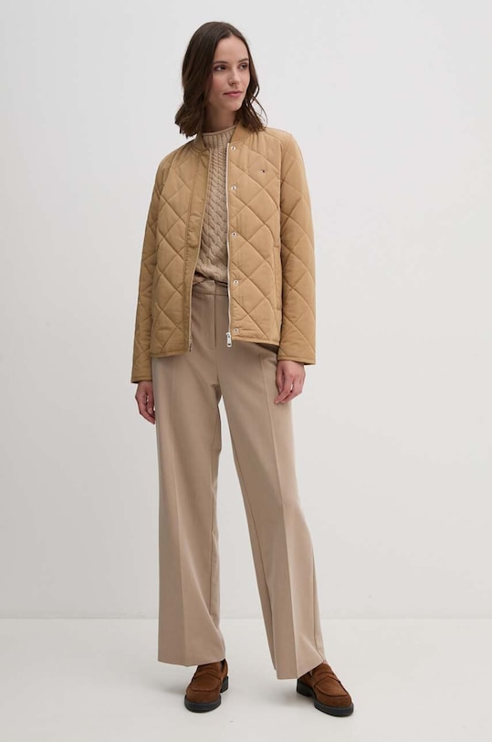 Bunda Tommy Hilfiger WW0WW42376 béžová AW24