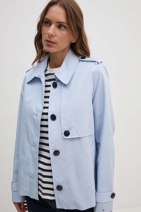 Bunda Tommy Hilfiger WW0WW42572 modrá