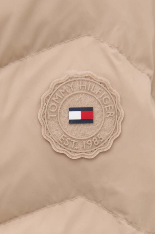 Péřová bunda Tommy Hilfiger WW0WW42623 béžová
