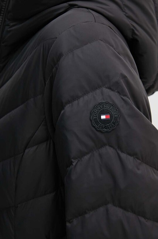 Péřová bunda Tommy Hilfiger WW0WW42623 černá
