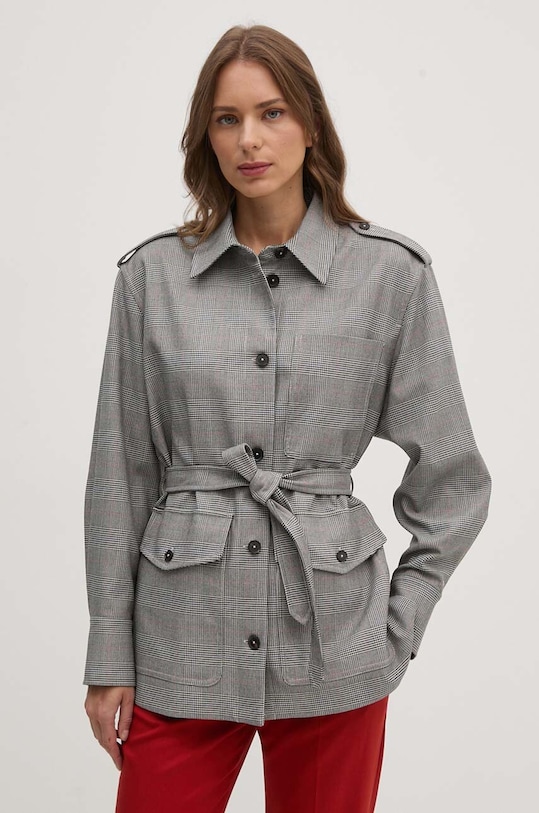 Куртка Tommy Hilfiger WW0WW43316 сірий AW24