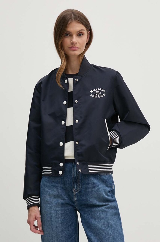 Tommy Hilfiger kurtka bomber nieocieplane granatowy WW0WW43320