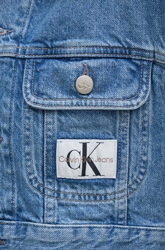 Calvin Klein Jeans kurtka jeansowa J20J220658 niebieski