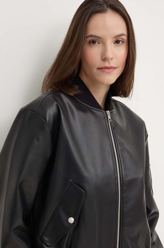Calvin Klein Jeans kurtka bomber czarny J20J223546