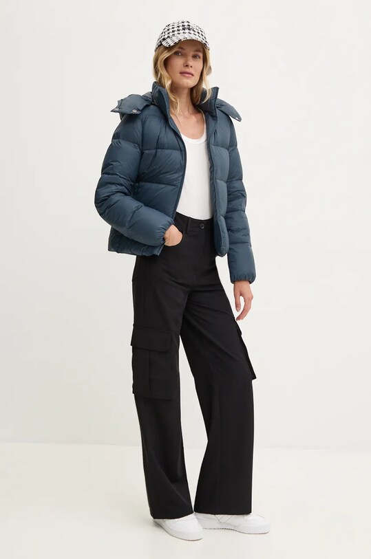 Calvin Klein Jeans geaca de puf J20J223571 bleumarin AW24