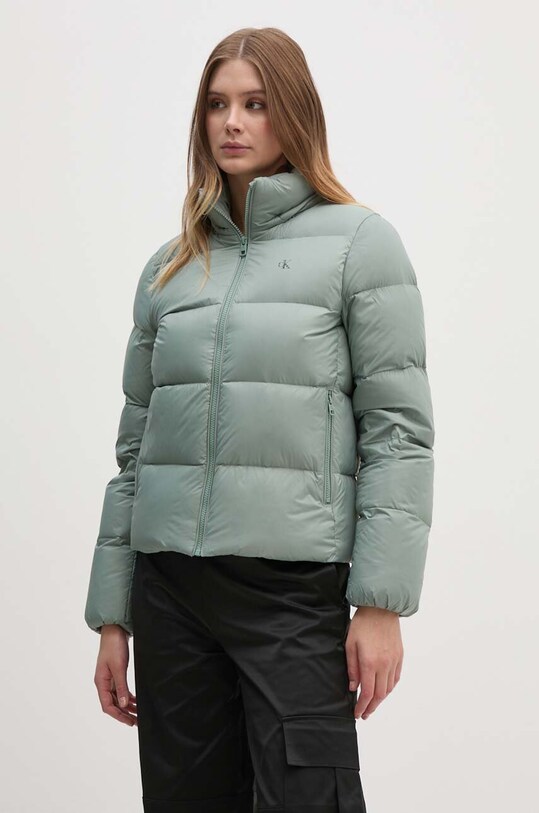 Пуховая куртка Calvin Klein Jeans зелёный J20J223571