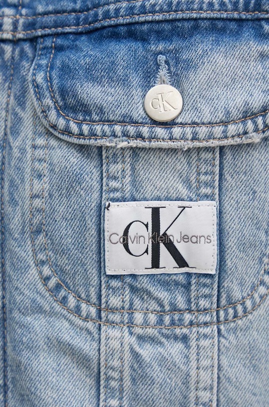 Calvin Klein Jeans kurtka jeansowa J20J223669 niebieski