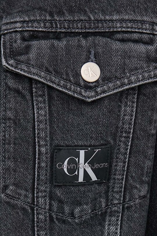 Calvin Klein Jeans kurtka jeansowa J20J223711 szary