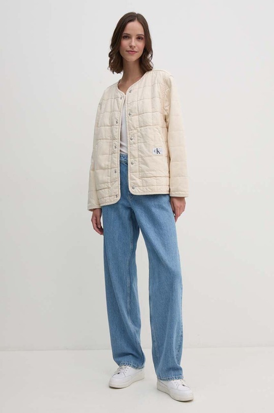 Куртка Calvin Klein Jeans J20J223883 бежевий AW24