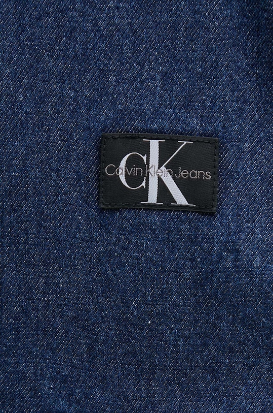 Τζιν μπουφάν Calvin Klein Jeans J20J224717 σκούρο μπλε