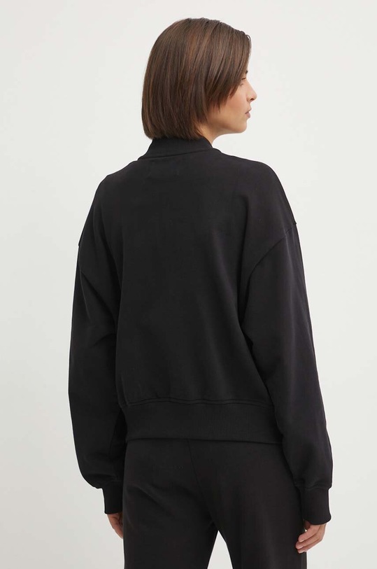 Ρούχα Βαμβακερή μπλούζα Calvin Klein Jeans J20J223913 μαύρο