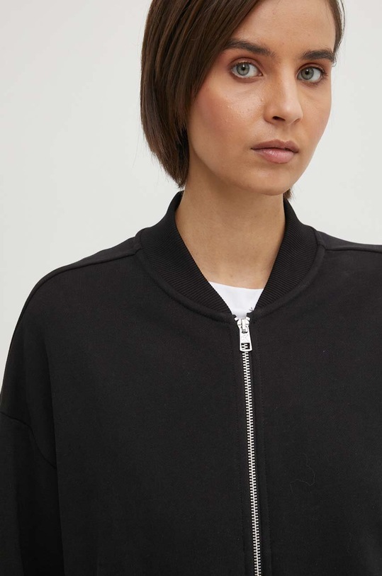 Βαμβακερή μπλούζα Calvin Klein Jeans μαύρο J20J223913