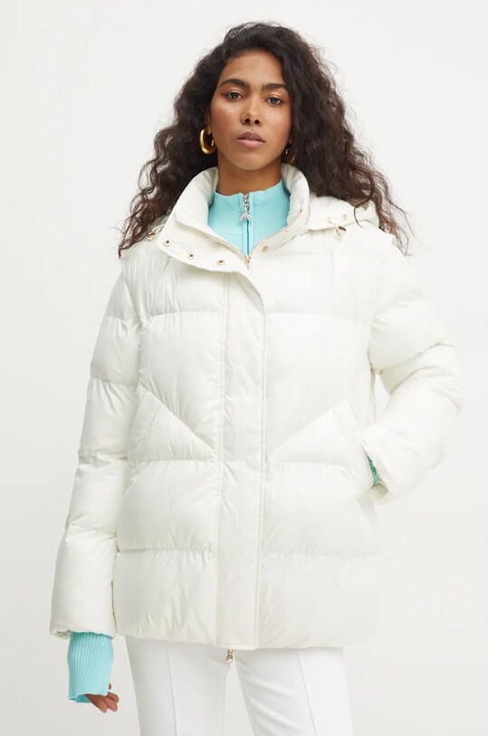 Patrizia Pepe rövid kabát enyhén szigetelt fehér 8O0143.A451
