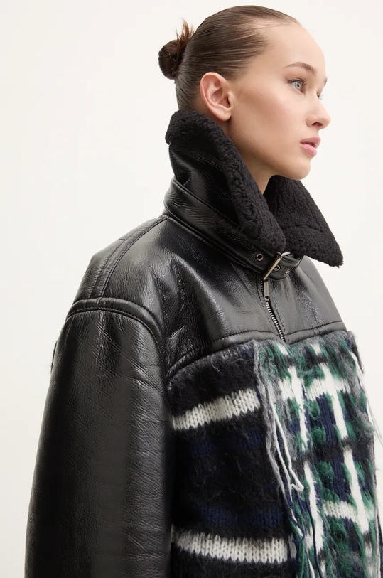 Iceberg geaca din amestec de lana O011.2826