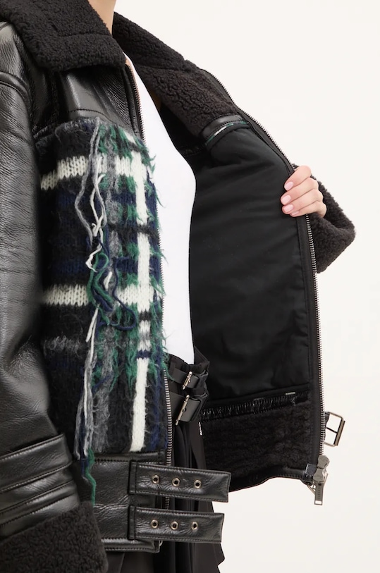 Iceberg geaca din amestec de lana O011.2826