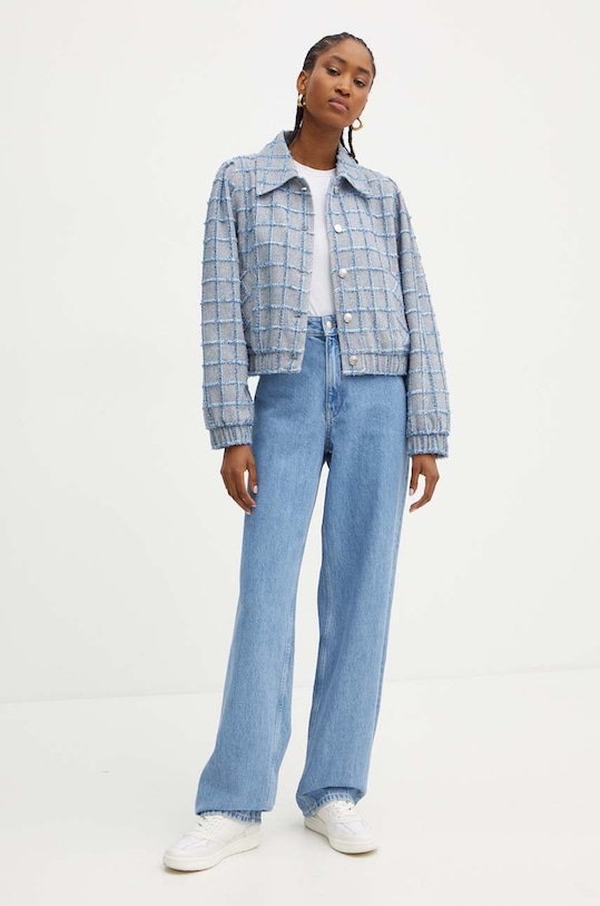 BOSS Orange kurtka 50518962 niebieski AW24