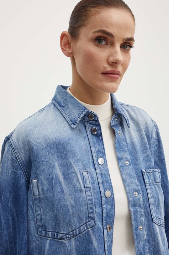 Boss Orange camasa jeans 50518242 albastru