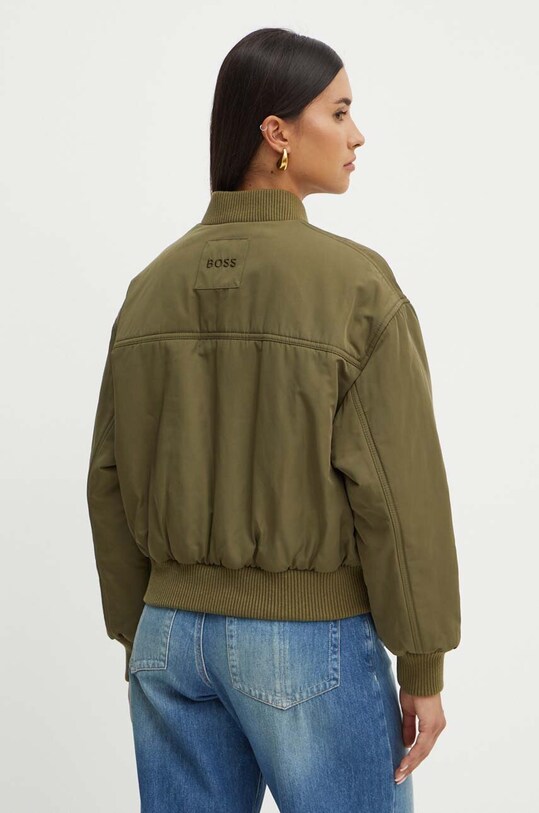 Îmbrăcăminte Boss Orange geaca bomber cu doua fete 50521621 verde