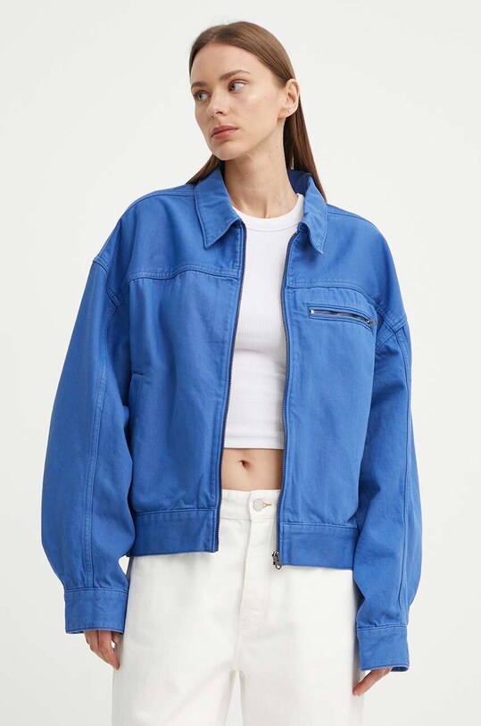 G-Star geacă din denim necaptusit albastru D24569.D300
