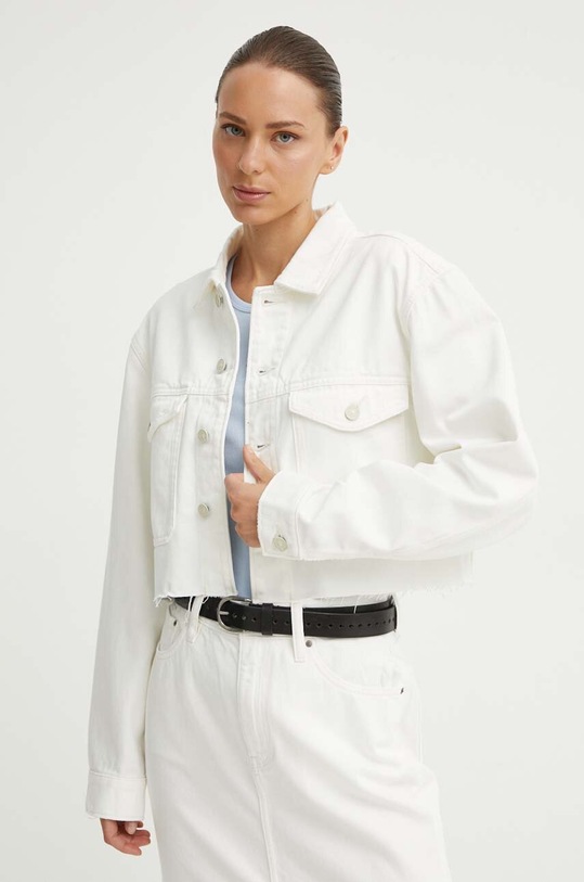 G-Star kurtka jeansowa beżowy D24943.D300