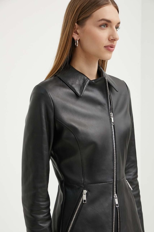 BOSS kurtka skórzana 50518240