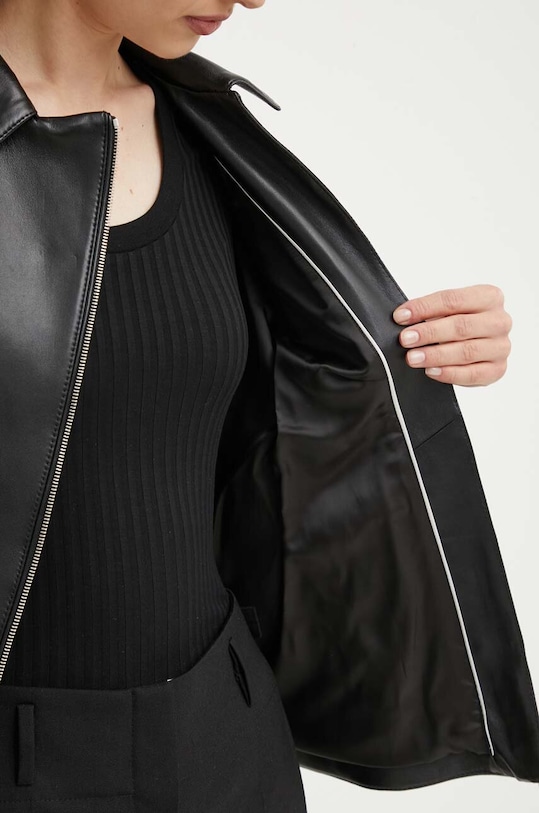 BOSS kurtka skórzana 50518240