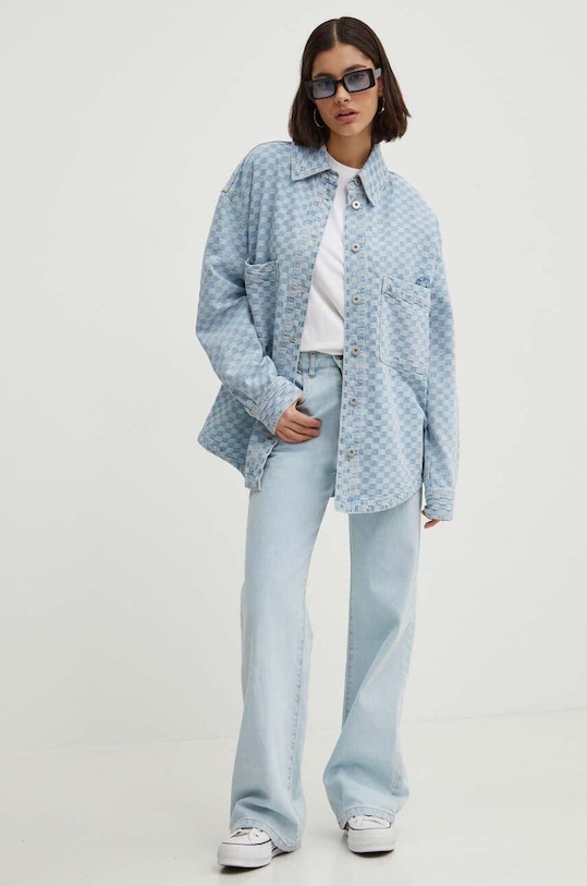 Džínová bunda Hugo Blue 50517293 modrá AW24