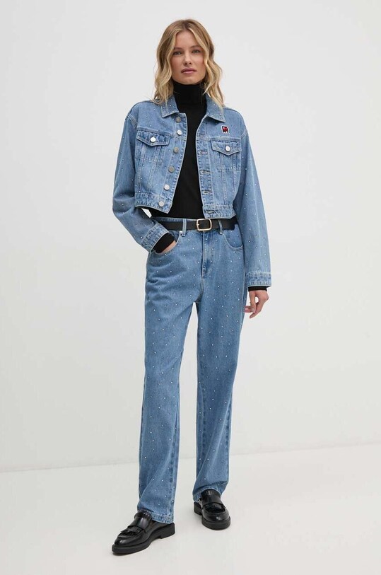 Bunda Dkny D2E4A102 modrá AW24
