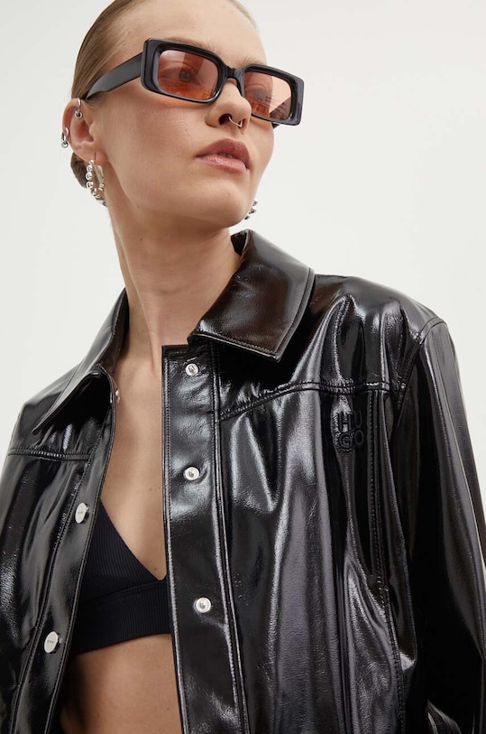 Μπουφάν HUGO μαύρο 50516857